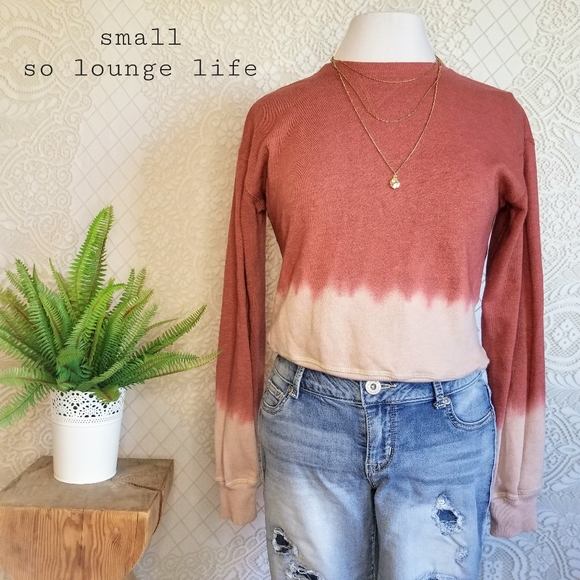 Dip Dye Sweatshirt - Picture 1 of 6